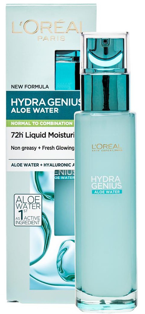 L'Oreal Hydra Genius Aloe Water Fluid (Normal To Combination ...
