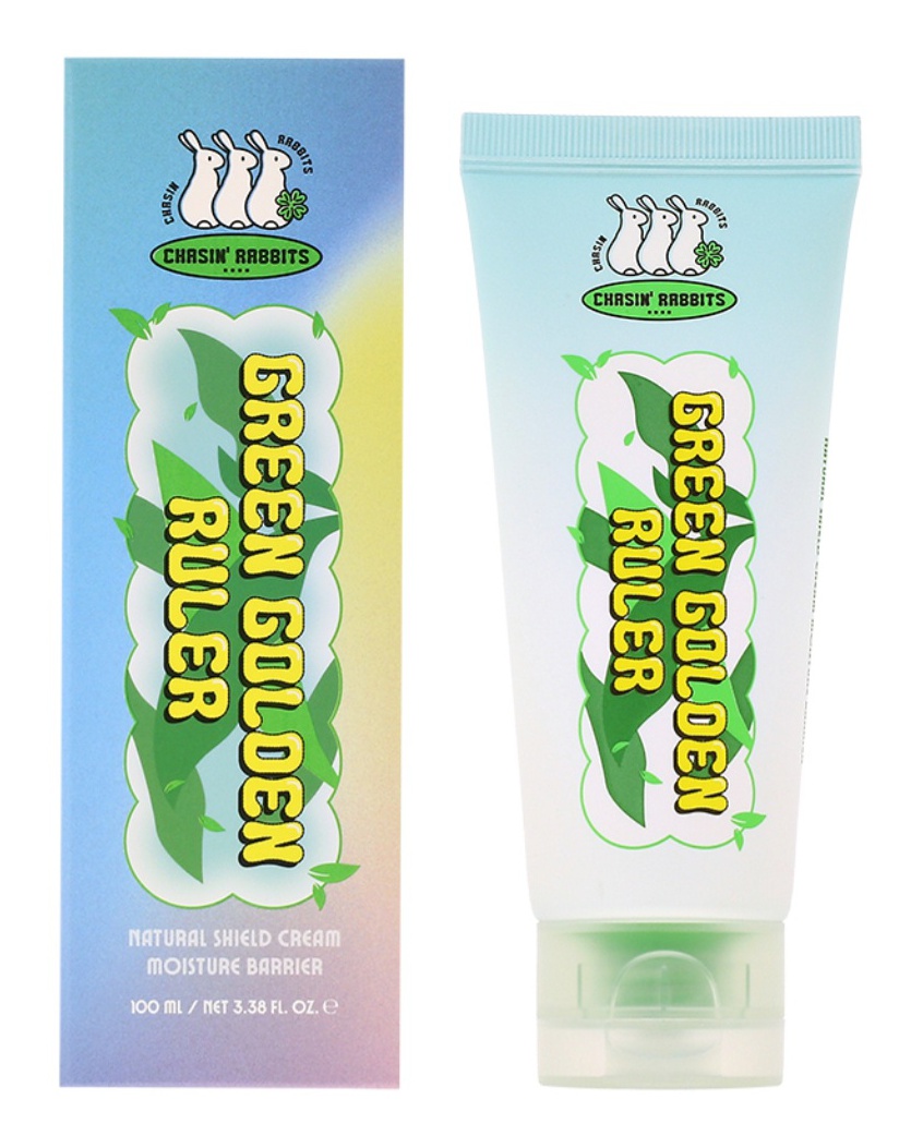 Chasin' Rabbits Green Golden Ruler Natural Shield Cream