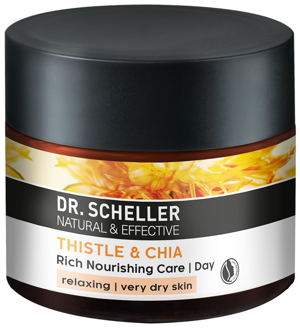Dr. Scheller Tidsel & Chia Nærende Dagcreme Til Meget Tør Hud