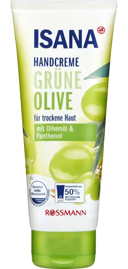 Isana Handcreme Grüne Olive
