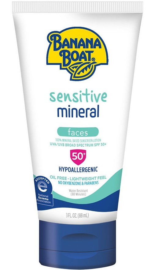 Banana Boat Sensitive 100% Mineral Sunscreen