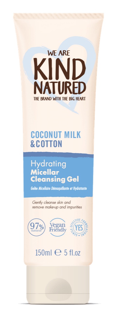 Kind Natured Hydrating Coconut Milk & Cotton Micellar Cleansing Gel