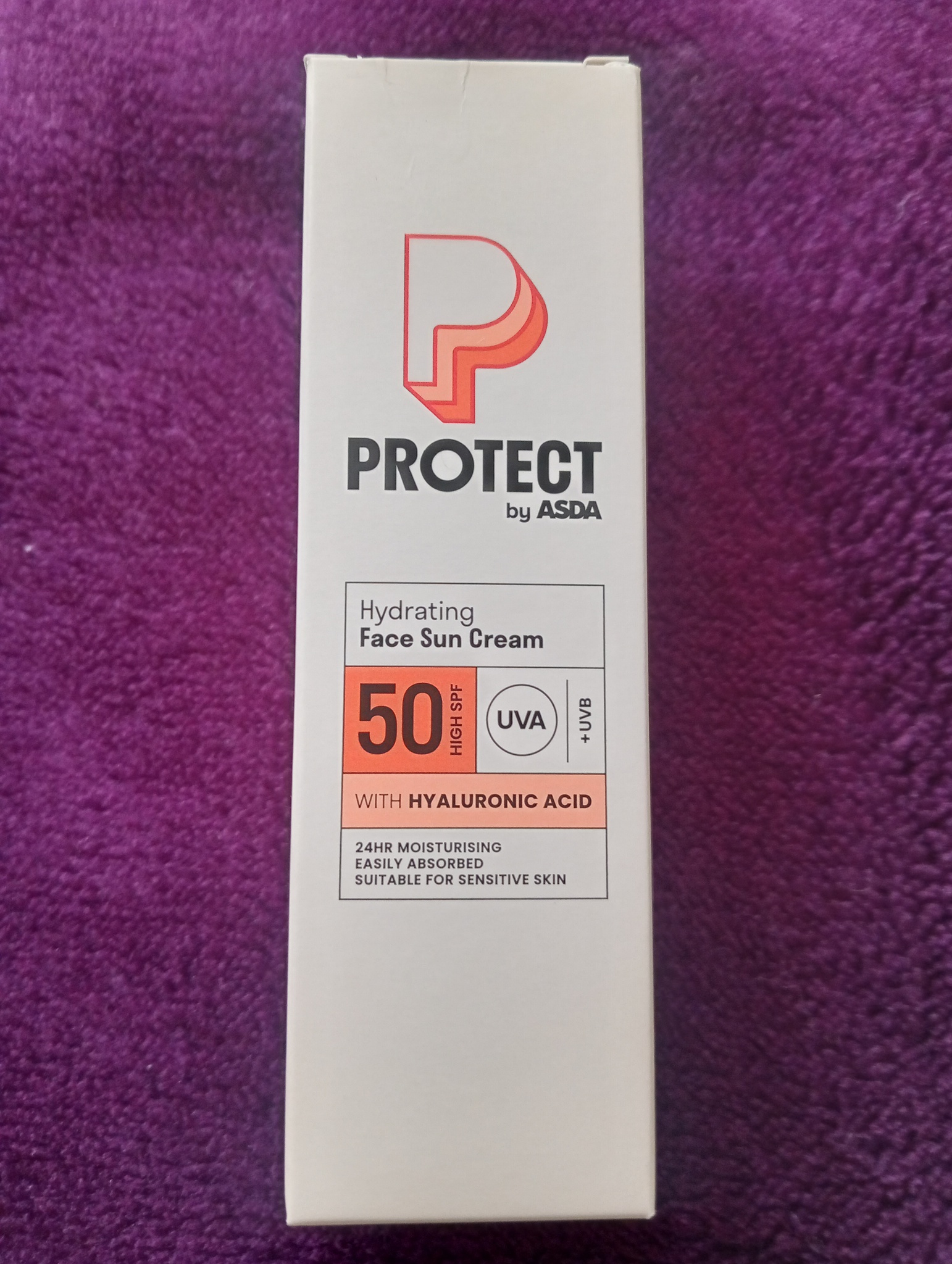 ASDA Protect Hydrating Face Sun Cream SPF50