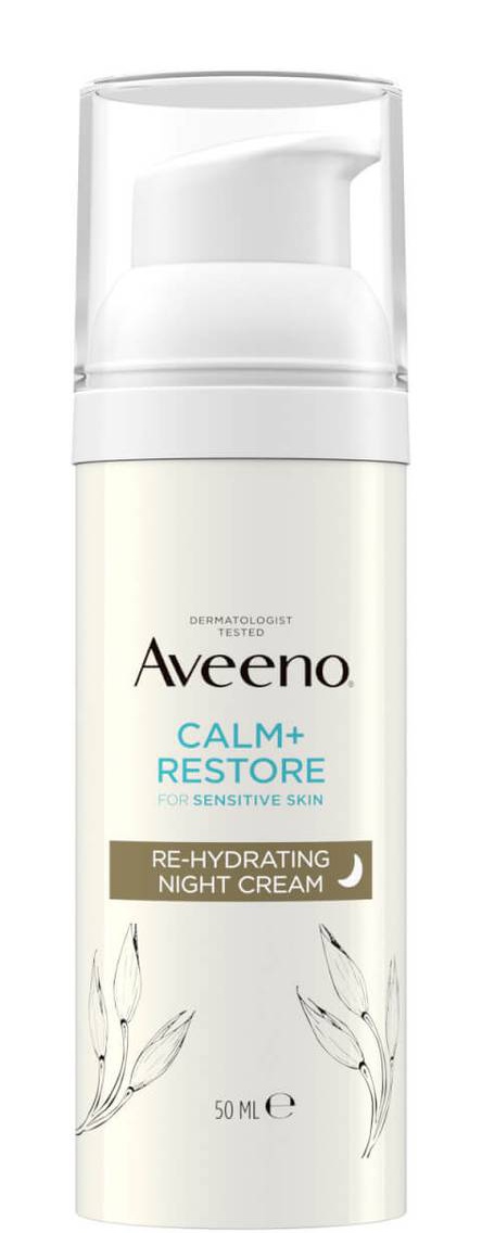 Aveeno Face Calm And Restore Rehydrating Night Cream