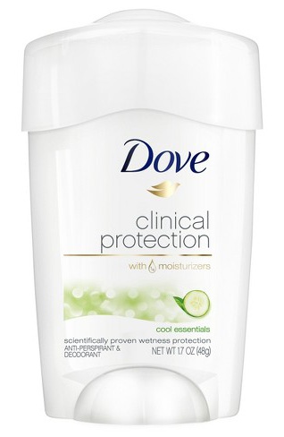 Dove Clinical Protection Antiperspirant Deodorant Cream