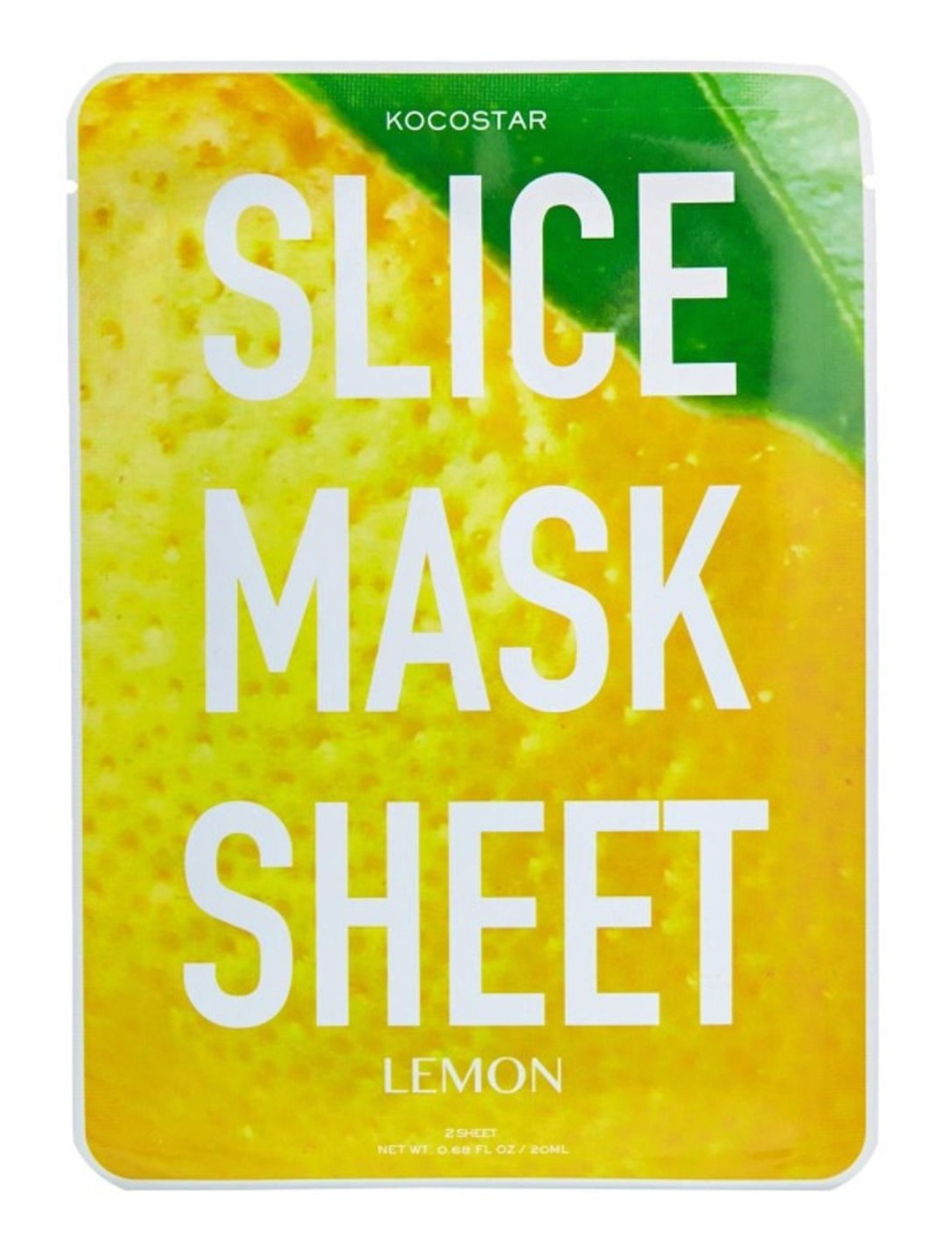 KOCOSTAR Slice Mask Sheet Lemon