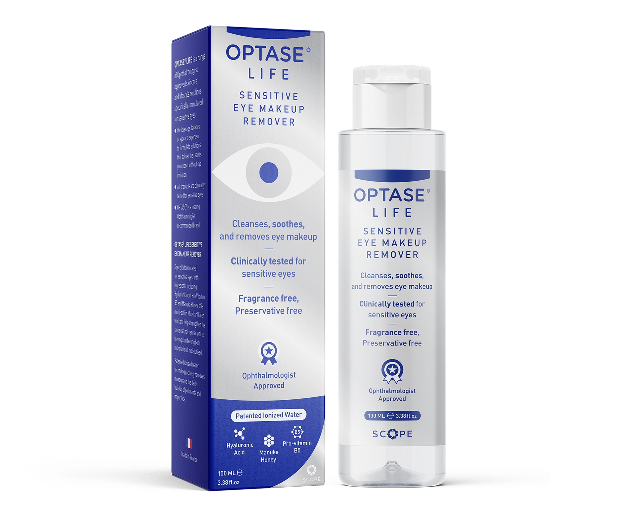 Optase Life Sensitive Eye Make Up Remover