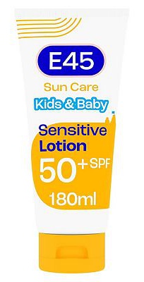 E45 Kids And Baby Sun Face And Body Lotion For Sensitive Skin