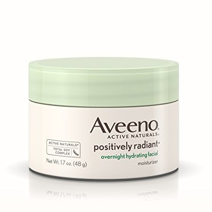 Aveeno Positively Radiant Overnight Hydrating Facial