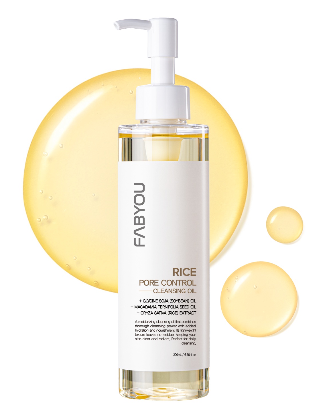 Fabyou Rice Pore Control Cleansing Oil