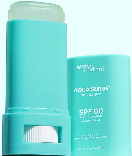 Earth Rhythm Aqua Surge® Clear Sunstick SPF 60 Sunscreen