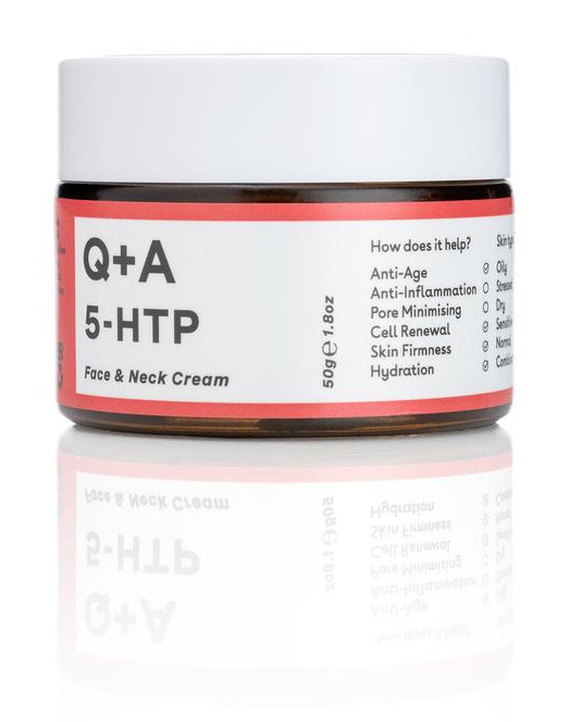 Q+A 5-Htp Face And Neck Cream