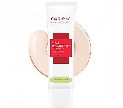 Cell Fusion C Clear Sunscreen 100 SPF 48/pa+++