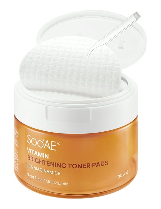 Soo'Ae Vitamin Brightening Toner Pads