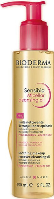 Bioderma Sensibio Micellar Oil Cleanser Makeup Remover For Sensitive Skin