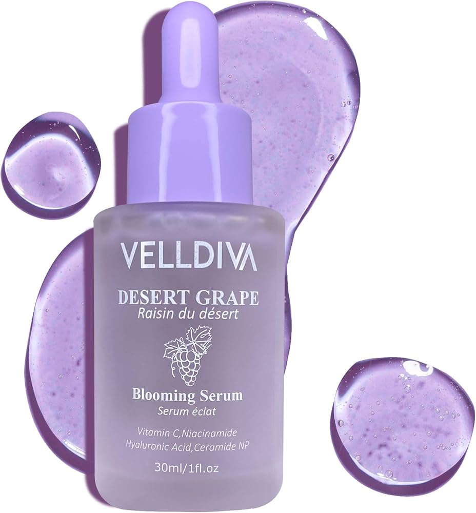 Velldiva Desert Grape Blooming Natural Face Serum