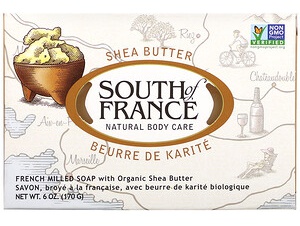 South of France French Milled Soap With Organic Shea Butter