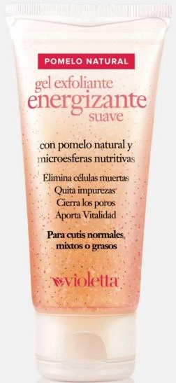 Violetta Pomelo Natural Gel Exfoliante Energizante Suave