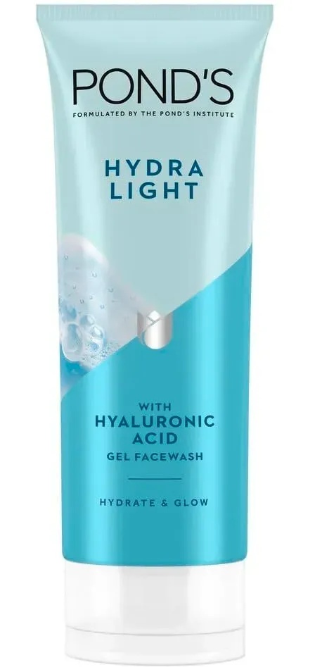 Pond's Hydra Light Hyaluronic Acid Hydrating Gel Facewash - Hydrate and Glow