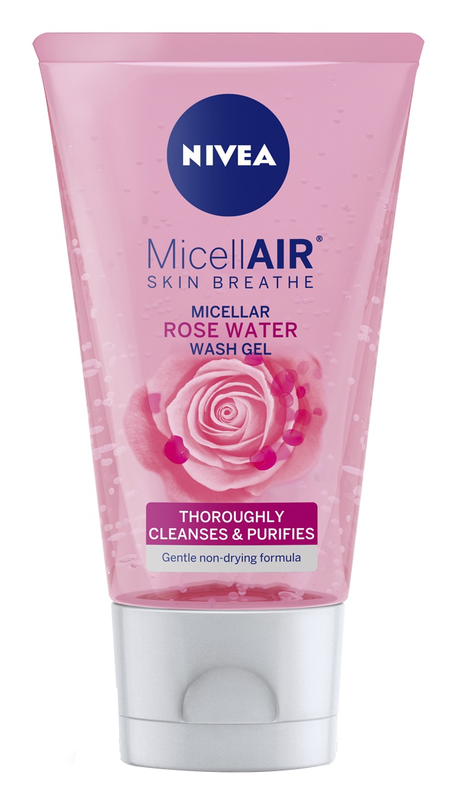 Nivea Micellar Rose Water Face Wash Gel