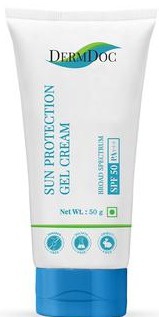 DermDoc Sun Protection Gel Cream With SPF 50 Pa+++