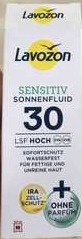 Lavozon Sensitiv Sonnenfluid 30