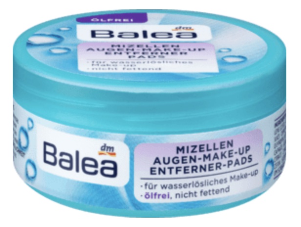 Balea Mizellen Augen-Make-Up-Entferner-Pads