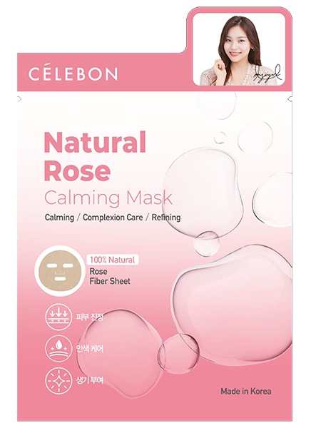 CÉLEBON Natural Rose Calming Mask