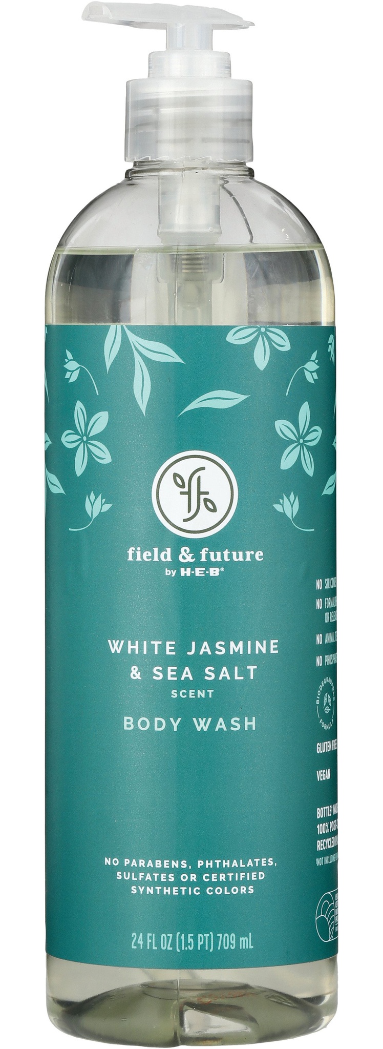 Field and Future Field & Future By H-e-b Body Wash - White Jasmine & Sea Salt