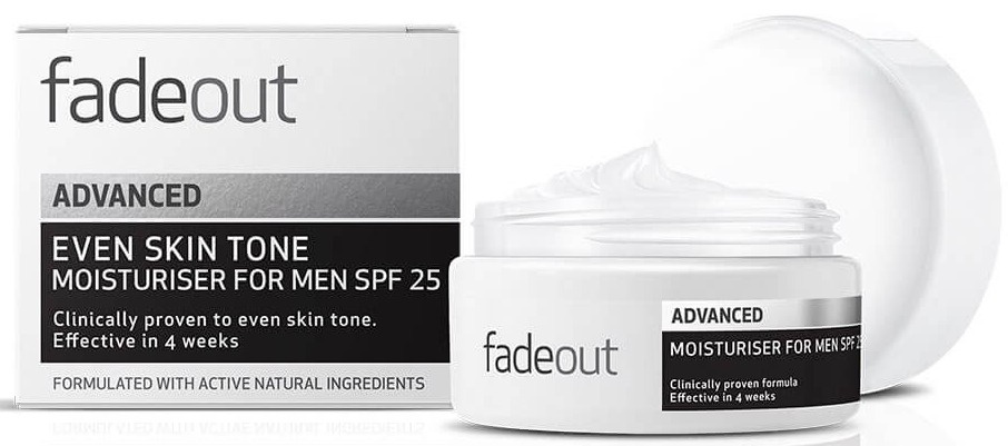 Fadeout Fade Out Advanced Even Skin Tone Moisturiser For Men SPF 25