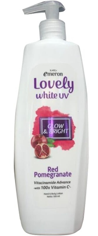 Emeron Emeron Lovely White UV Glow And Bright Red Pomegranate