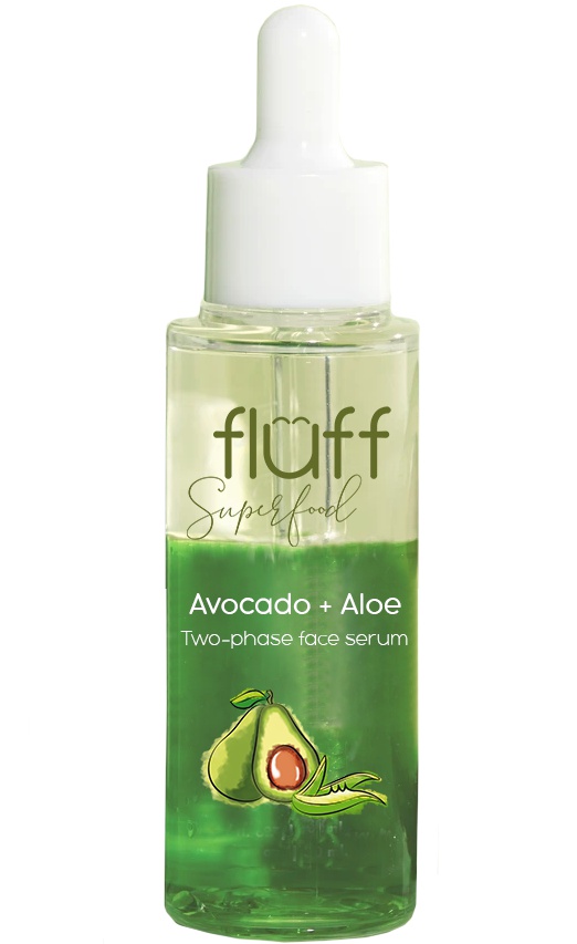 Fluff Superfood Avocado + Aloe Two-Phase Face Serum