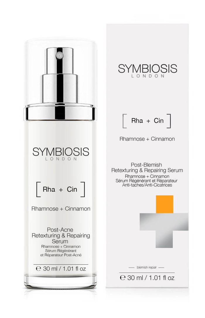 Symbiosis London Rhamnose + Cinnamon - Post-Blemish Retexturing & Repairing Serum