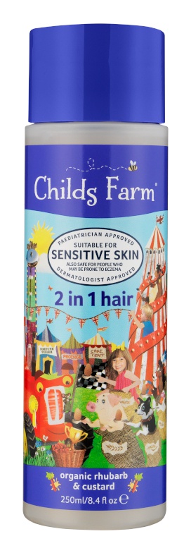 Childs Farm 2 In 1 Shampoo & Conditioner Rhubarb & Custard