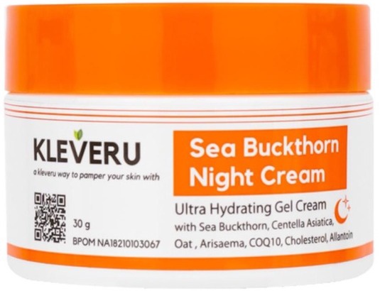 Kleveru Sea Buckthorn Night Cream
