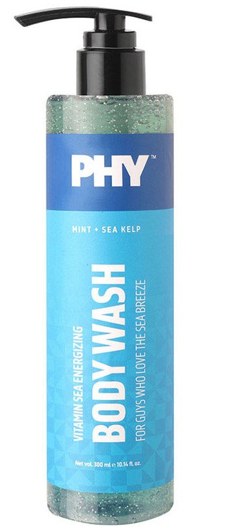 Phy Vitamin Sea Energizing Body Wash | Refreshing Mint & Exfoliating Cellulose Beads