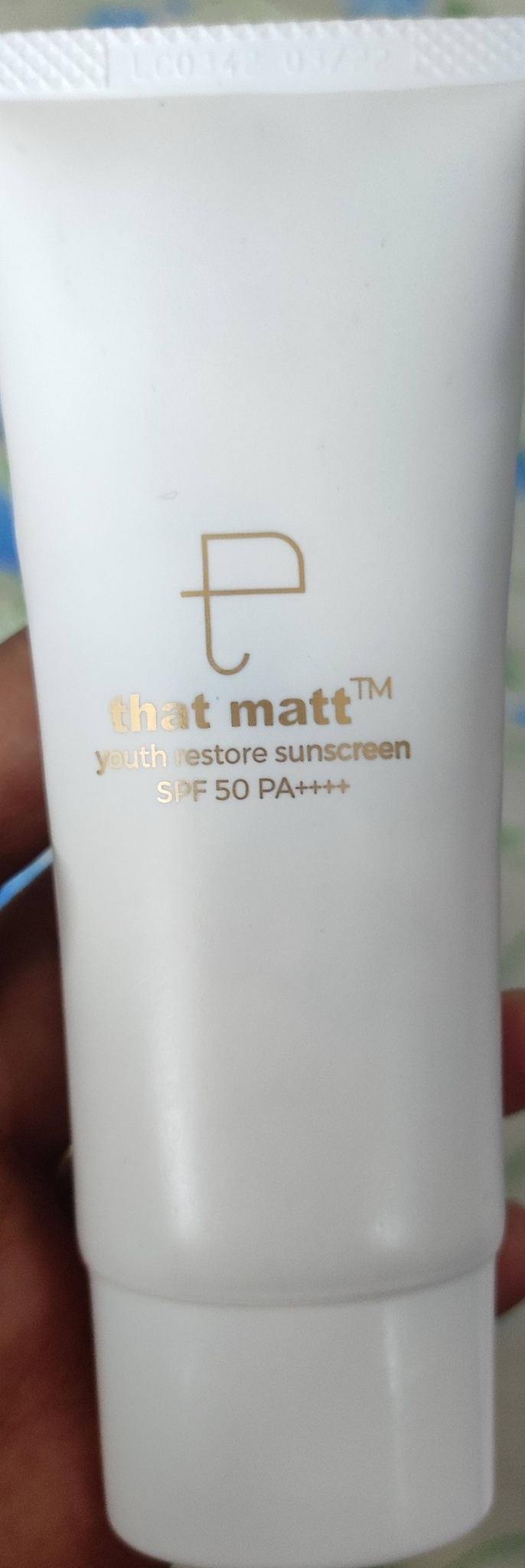 Personal Touch pharmaceuticals That Matt Youth Restore Sunscreen SPF 50 Pa++++