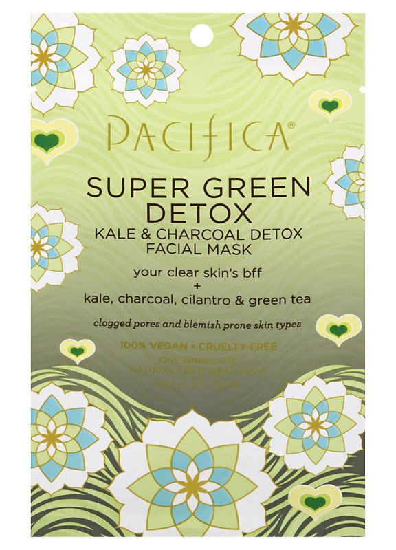 Pacifica Super Green Detox Kale And Charcoal Facial Mask