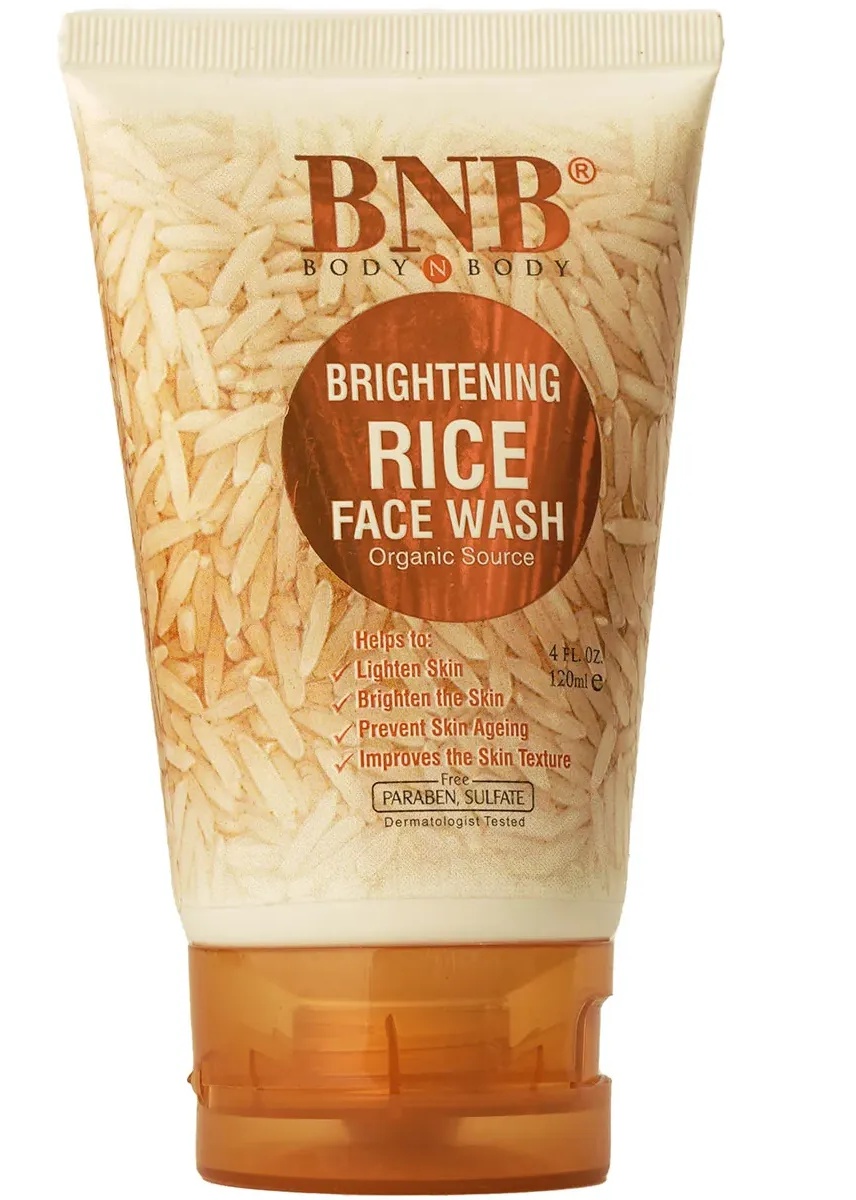 BNB Body N Body Brightening Rice Face Wash Organic Source