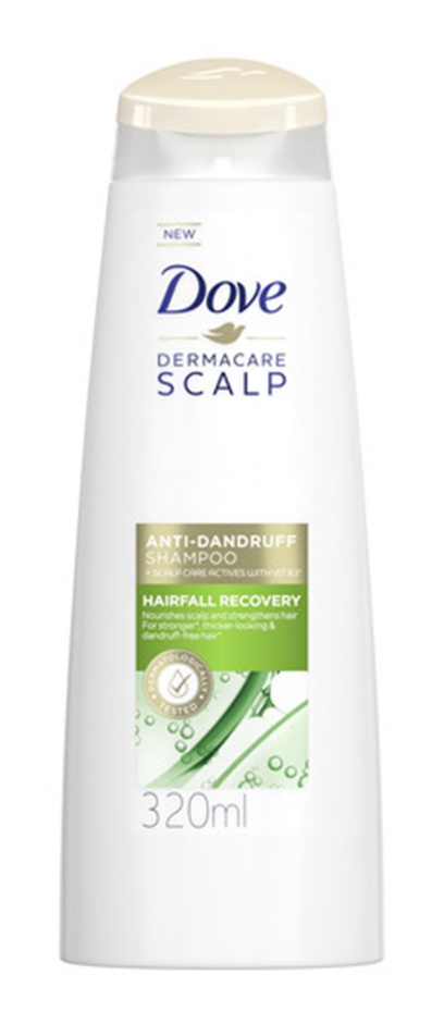 Dove Dermacare Scalp Anti-dandruff Hairfall Recovery Shampoo