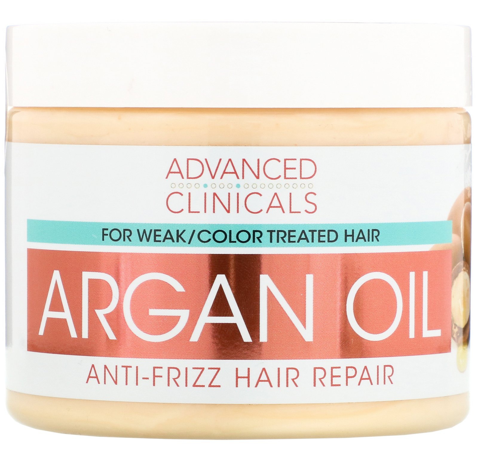 Advanced Clinicals Argan Oil, Anti-Frizz Hair Repair