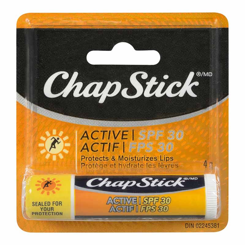 Chapstick Active With SPF 30, Original Flavour