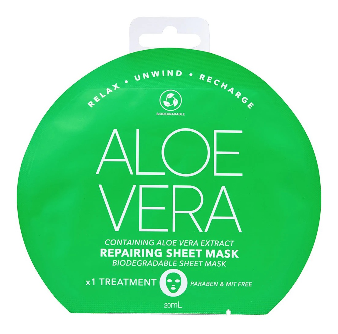 OXX Aloe Vera Repairing Sheet Mask