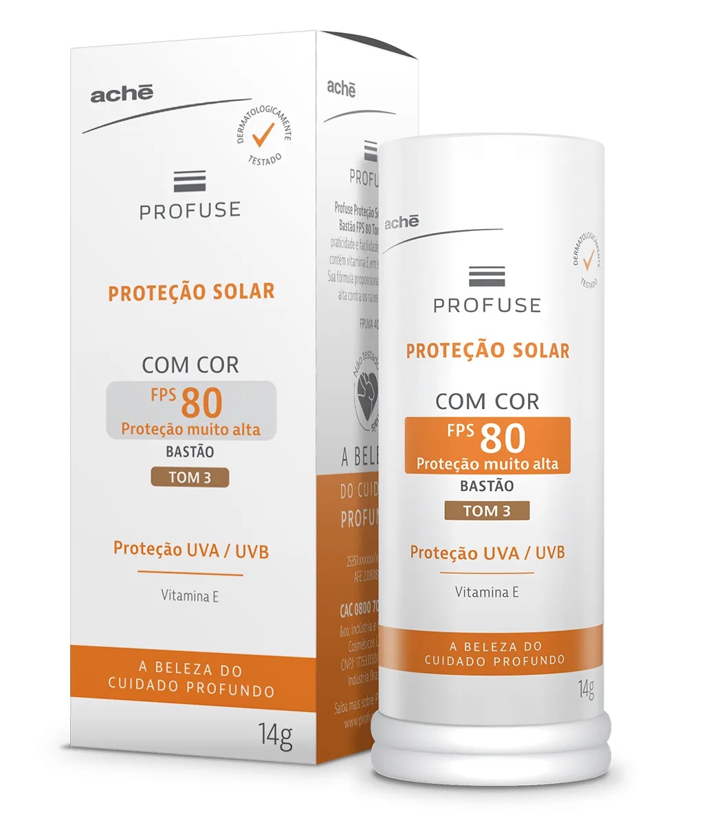 Profuse Proteção Solar Com Cor FPS 80