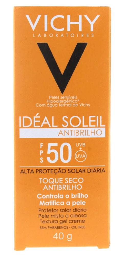 Vichy Idéal Soleil FPS 50 Antibrilho