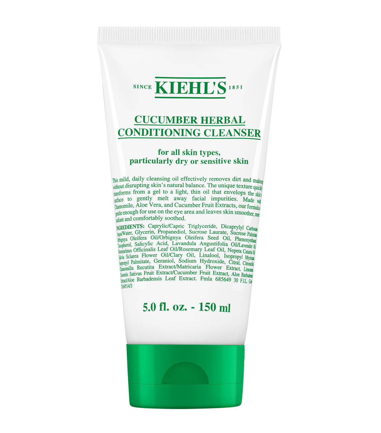 Kiehl’s Cucumber Herbal Conditioning Cleanser