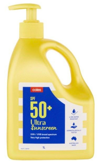 Coles Ultra Sunscreen SPF 50+