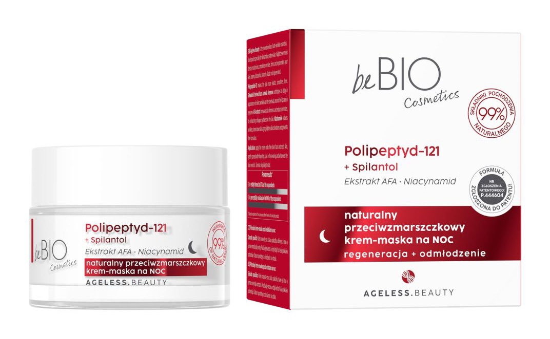 be BIO Ageless Beauty Natural Anti-Wrinkle Night Cream-Mask