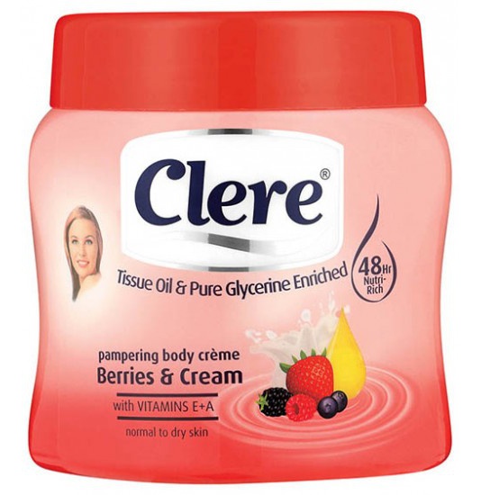Clere Berries & Cream Body Cream
