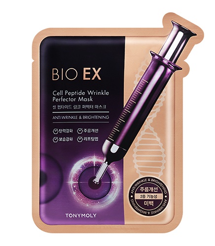 TonyMoly Bio Ex Cell Peptide Wrinkle Perfector Mask
